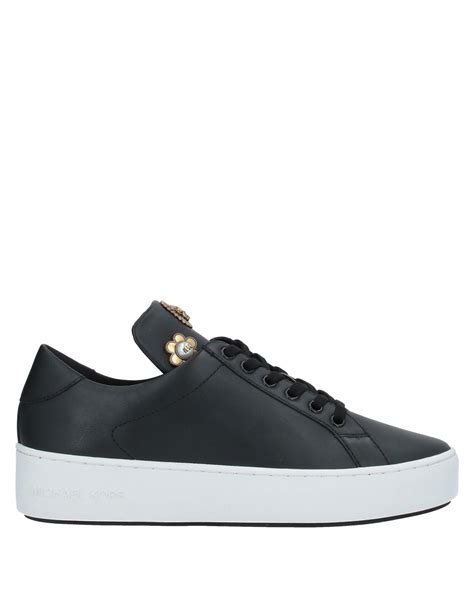 black michael kors sneakers|michael kors low top sneakers.